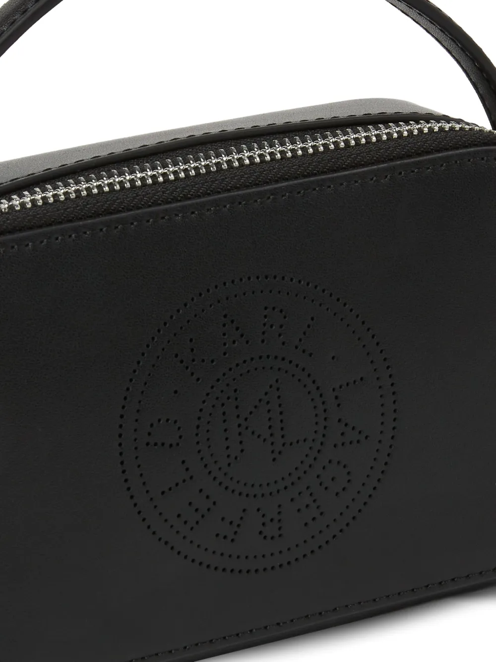 Karl Lagerfeld Crossbodytas met logo-reliëf Zwart