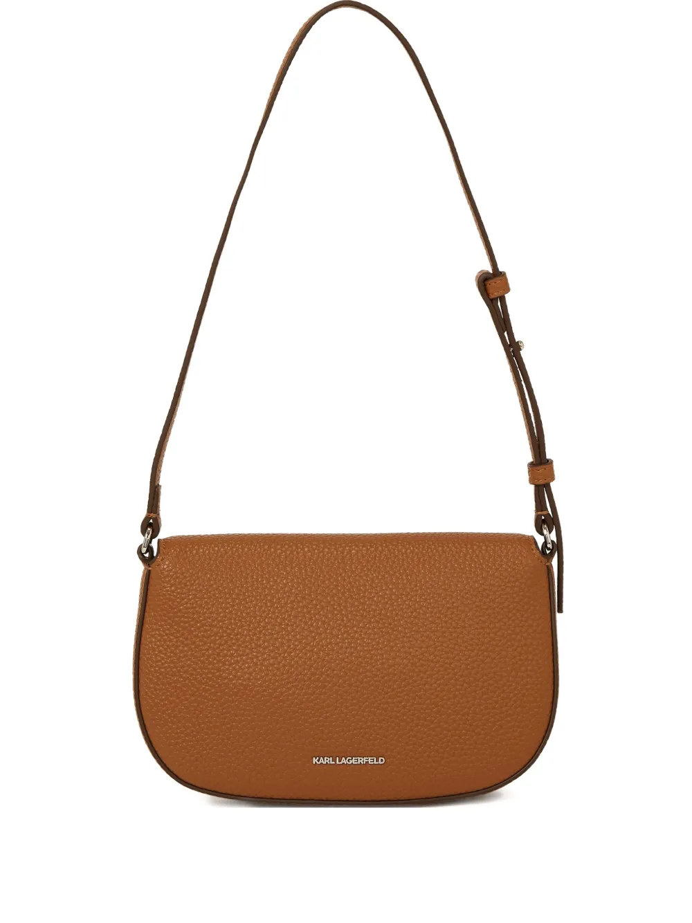 Karl Lagerfeld Ikon crossbodytas met omslag Bruin