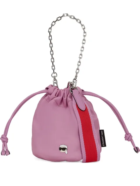 Karl Lagerfeld small Ikon bucket bag