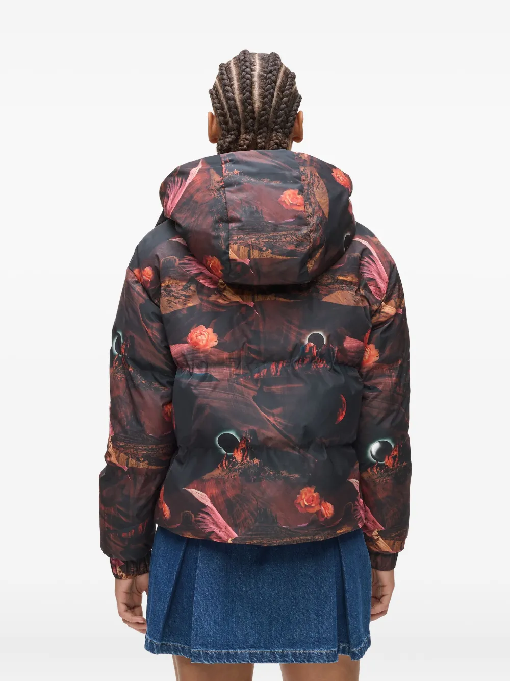 Karl Lagerfeld Jeans Jack met print Rood