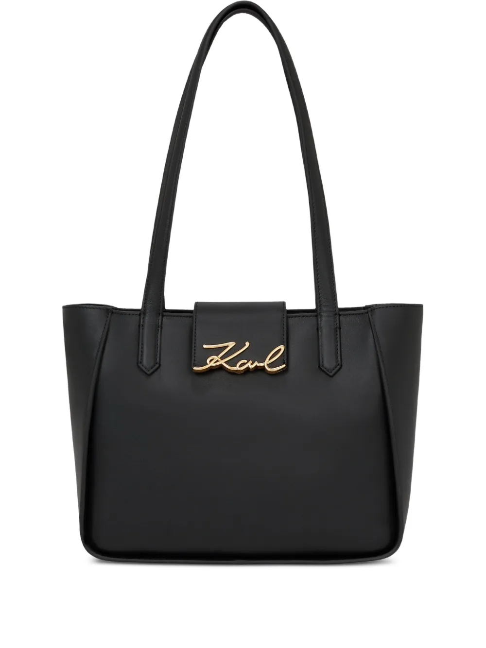 Karl Lagerfeld Borsa tote piccola con logo - Nero