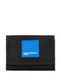 Karl Lagerfeld Jeans tri-fold logo-patch wallet - Black