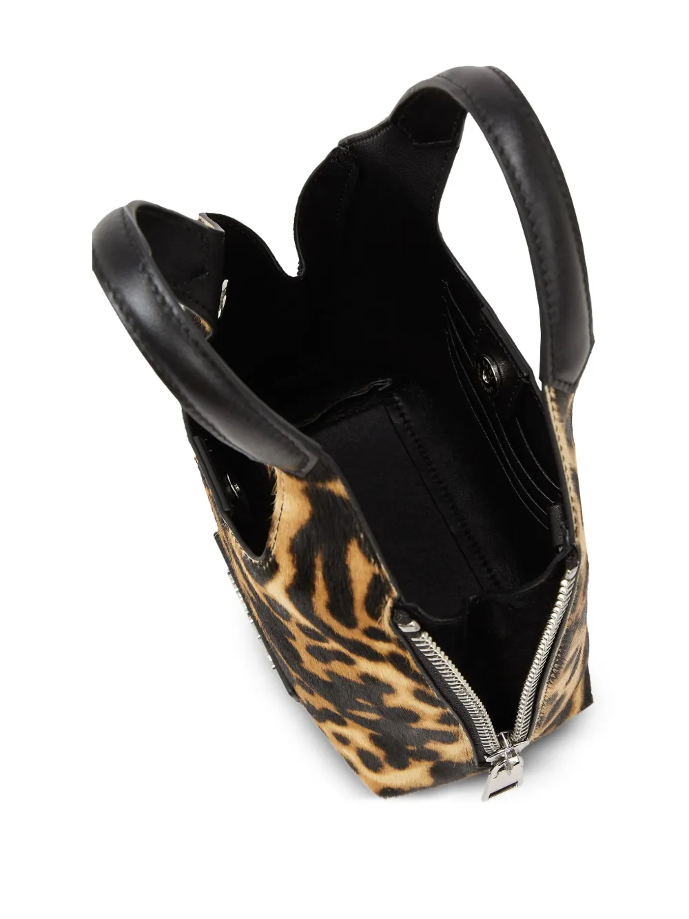 Karl Lagerfeld K Hardware mini-shopper met luipaardprint Bruin