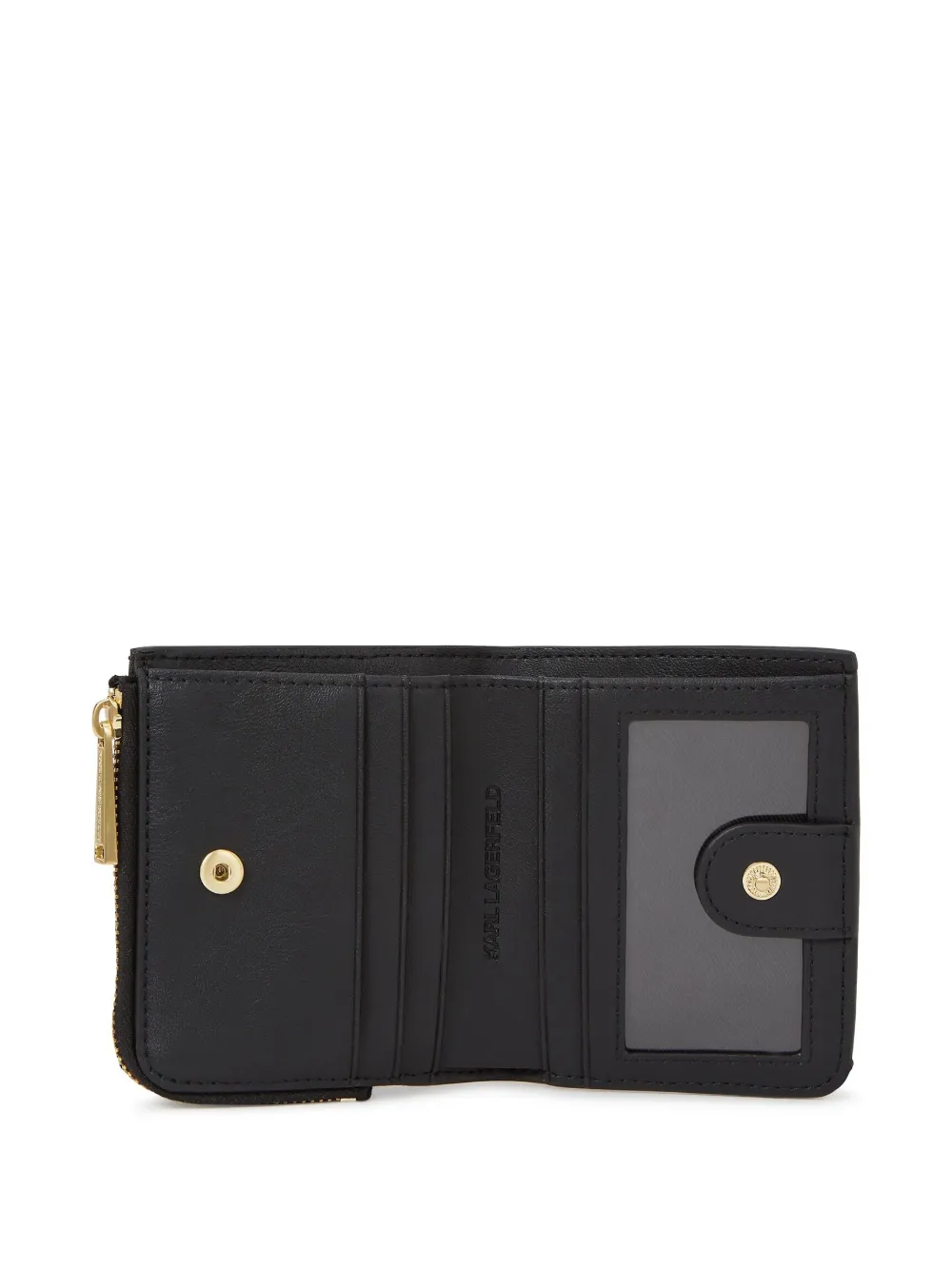 Karl Lagerfeld K Kuilt portemonnee Zwart