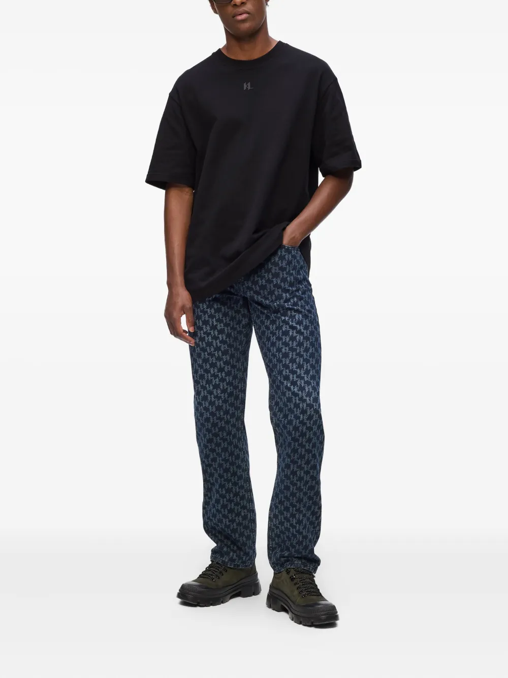 Karl Lagerfeld logo-print T-shirt | T-Shirts | Image 2