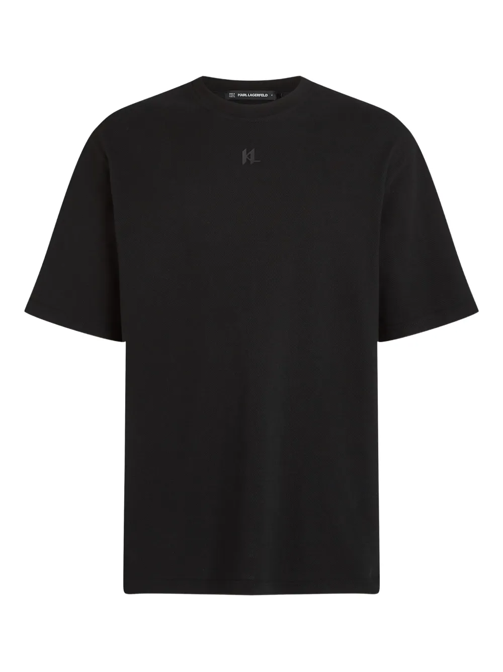 Karl Lagerfeld logo-print T-shirt | Black | Image 1