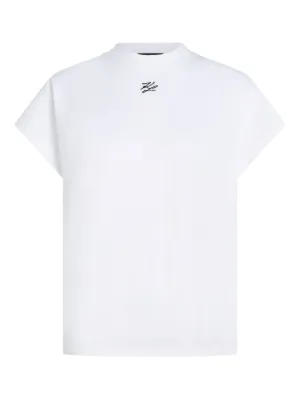 Miu Miu ロゴ Tシャツ | ホワイト | FARFETCH JP