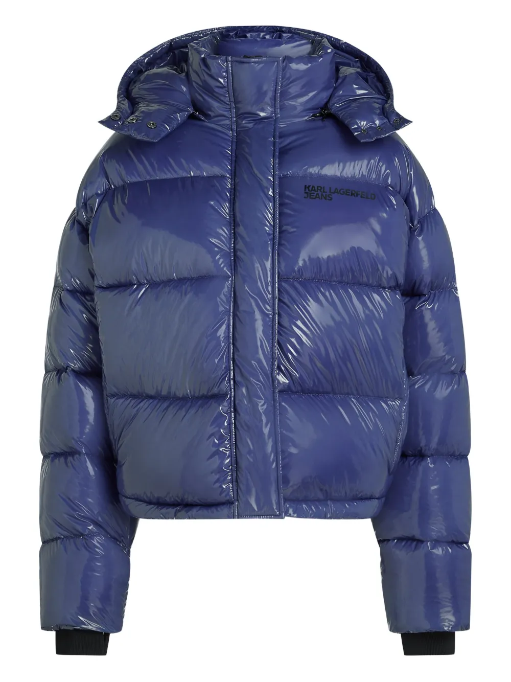 Karl Lagerfeld Jeans logo-print puffer jacket | Blue | Image 1