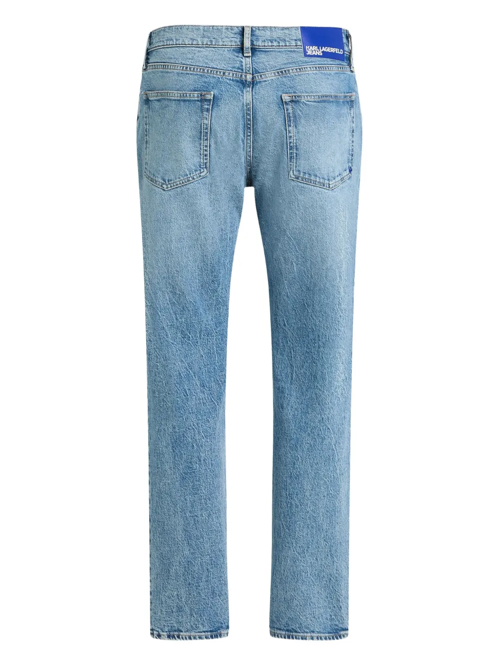 Karl Lagerfeld Jeans Jeans met vijf zakken - Blauw