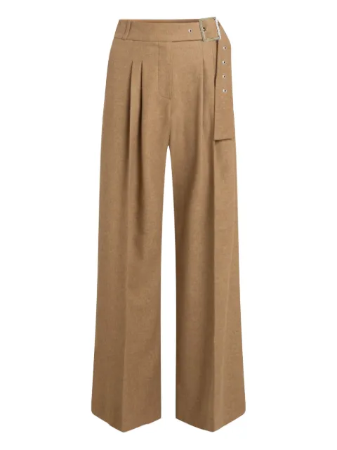 Karl Lagerfeld pleated wide-leg trousers