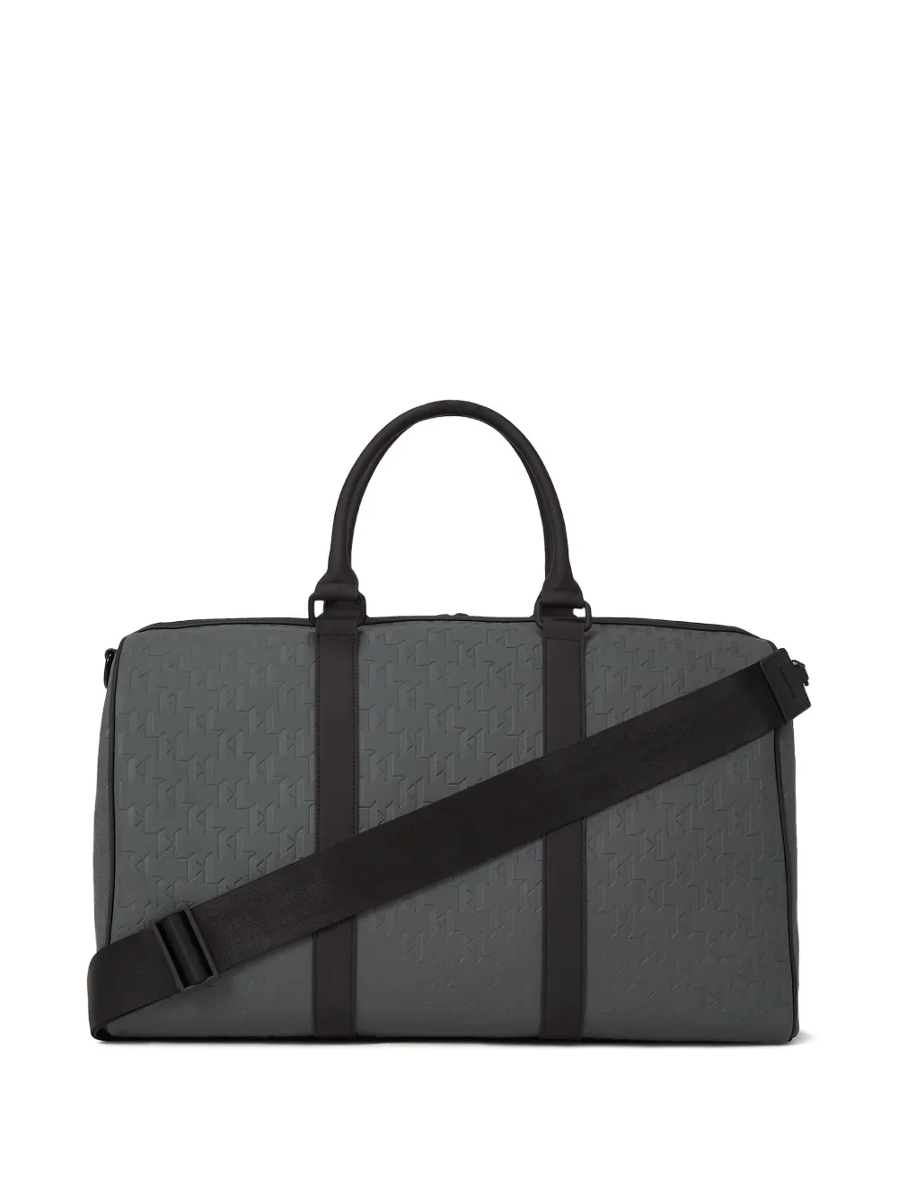 Karl Lagerfeld Weekendtas met monogram-reliëf Grijs