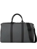 Karl Lagerfeld monogram-embossed weekender bag - Grey
