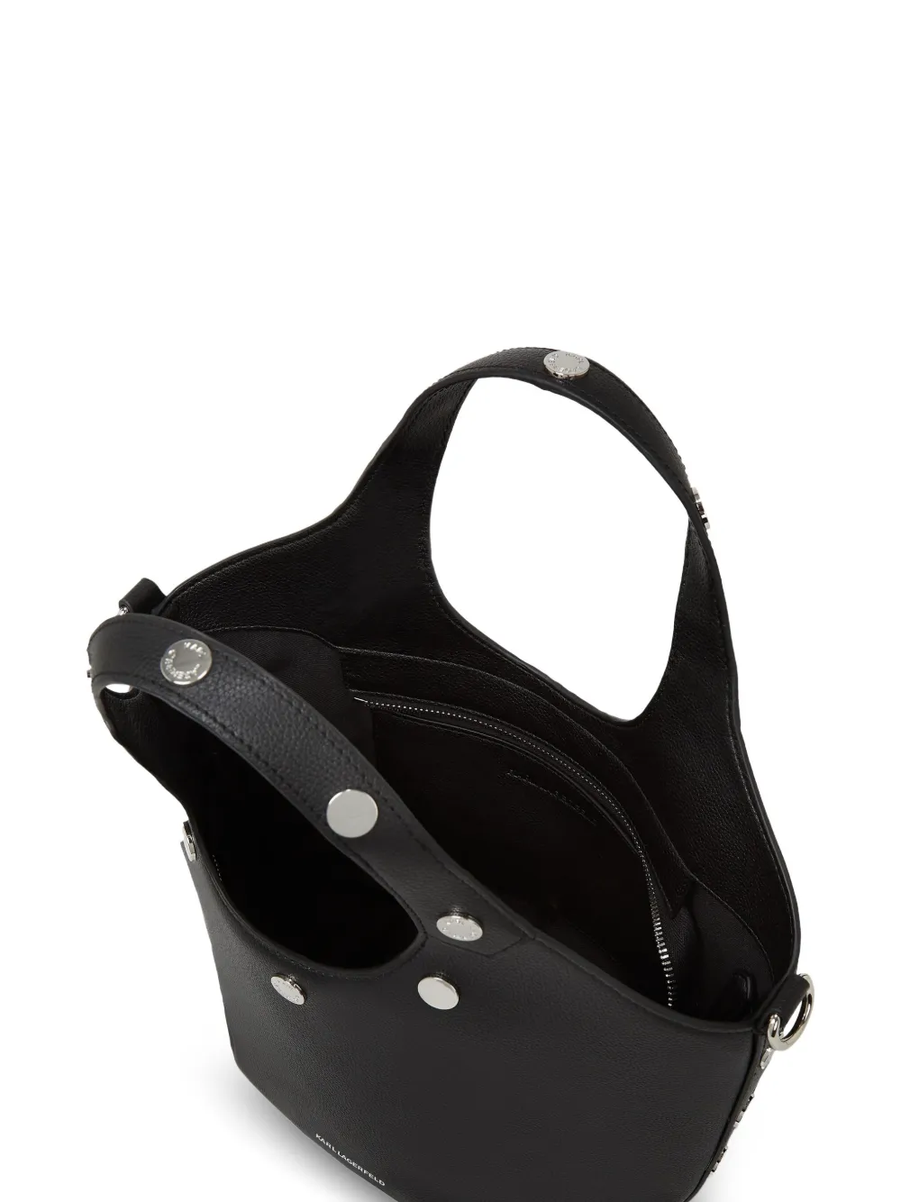 Karl Lagerfeld Small K/rocky Marais Tote Bag In Black