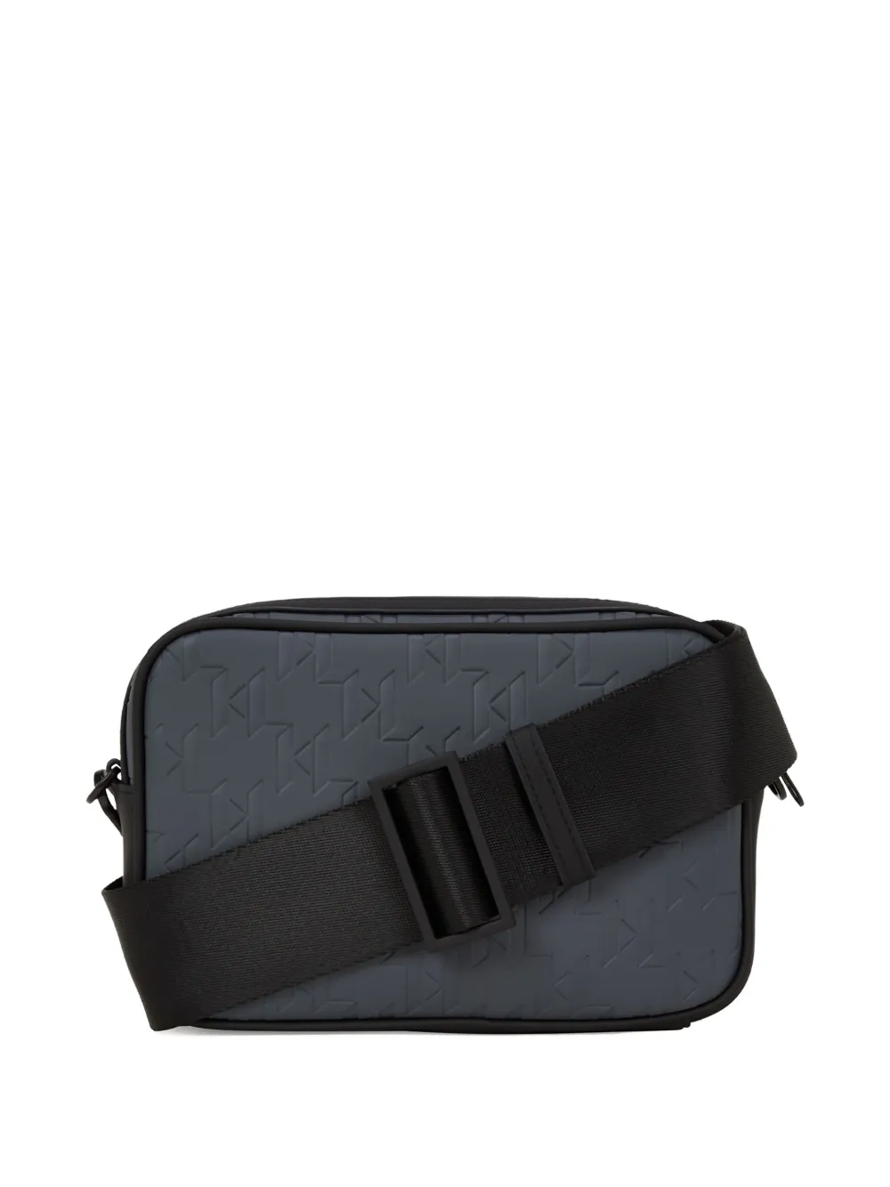 Karl Lagerfeld Camera messengertas met monogram Grijs