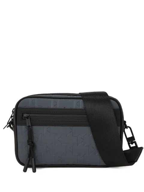 Karl Lagerfeld monogram camera messenger bag