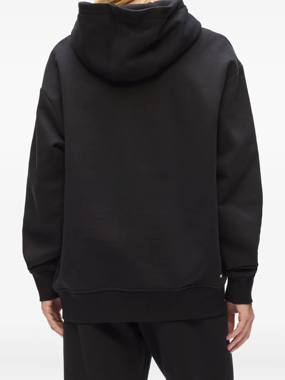 Karl Lagerfeld Ikonik Karl hoodie verfraaid met stras Zwart