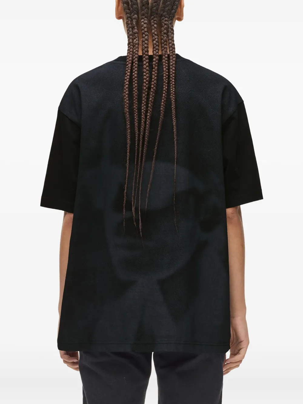 Karl Lagerfeld Jeans T-shirt met logoprint Zwart