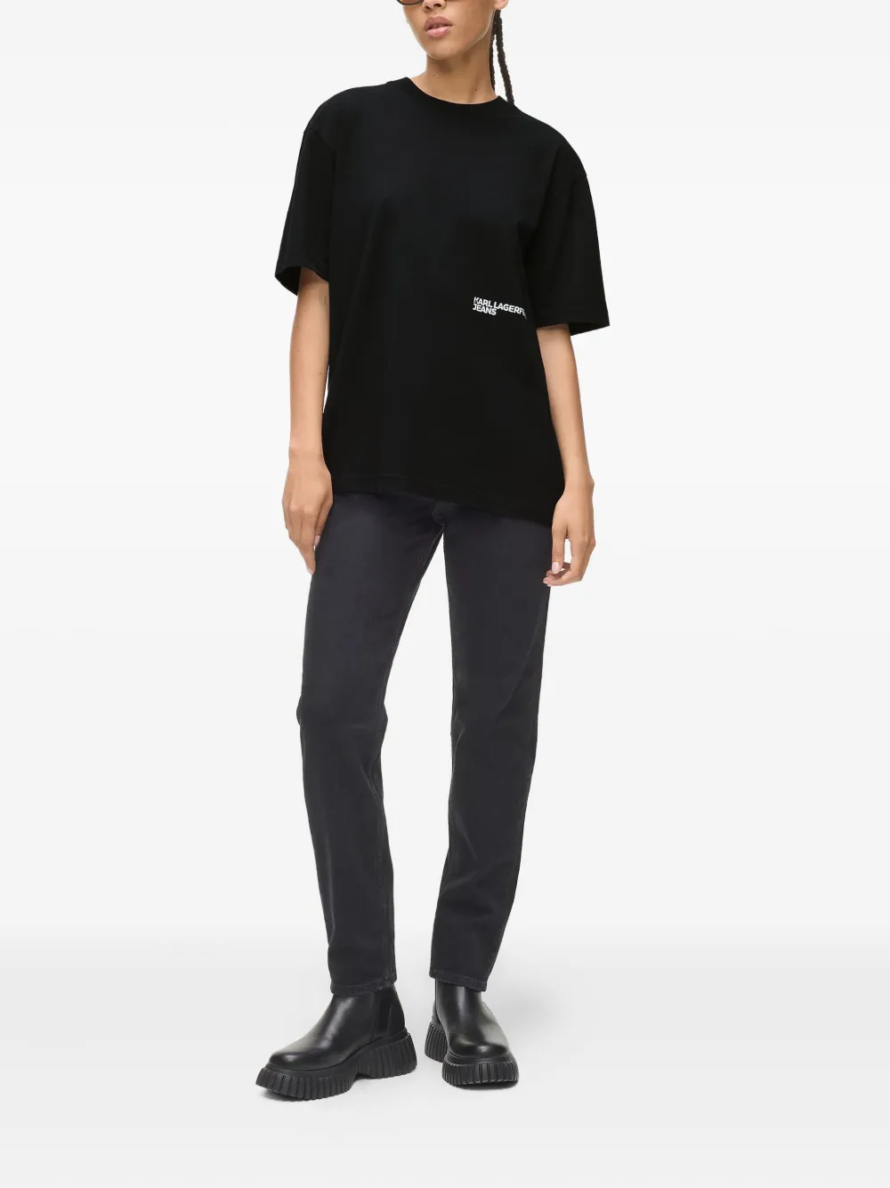 Karl Lagerfeld Jeans logo-print T-shirt | T-Shirts & Jersey Shirts | Image 2