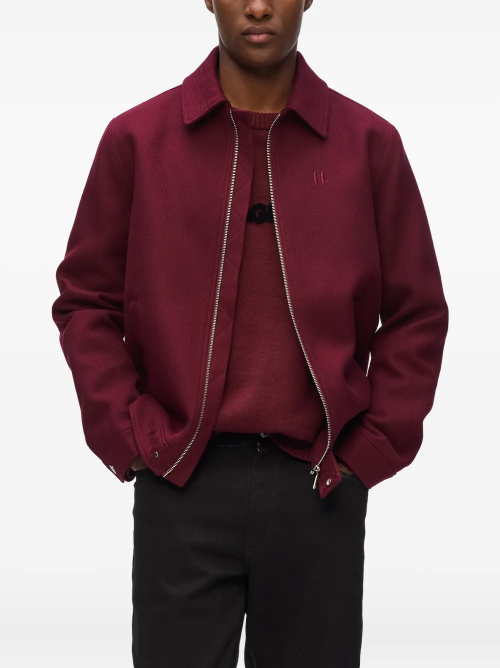 Karl Lagerfeld Jack met rits Rood