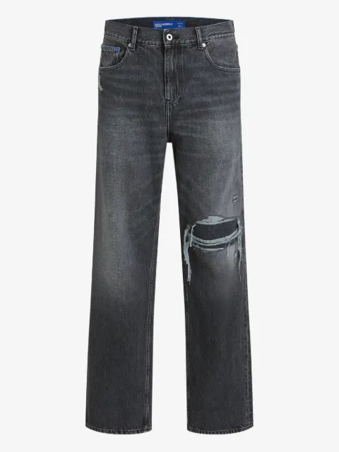 Karl Lagerfeld Jeans logo-patch jeans