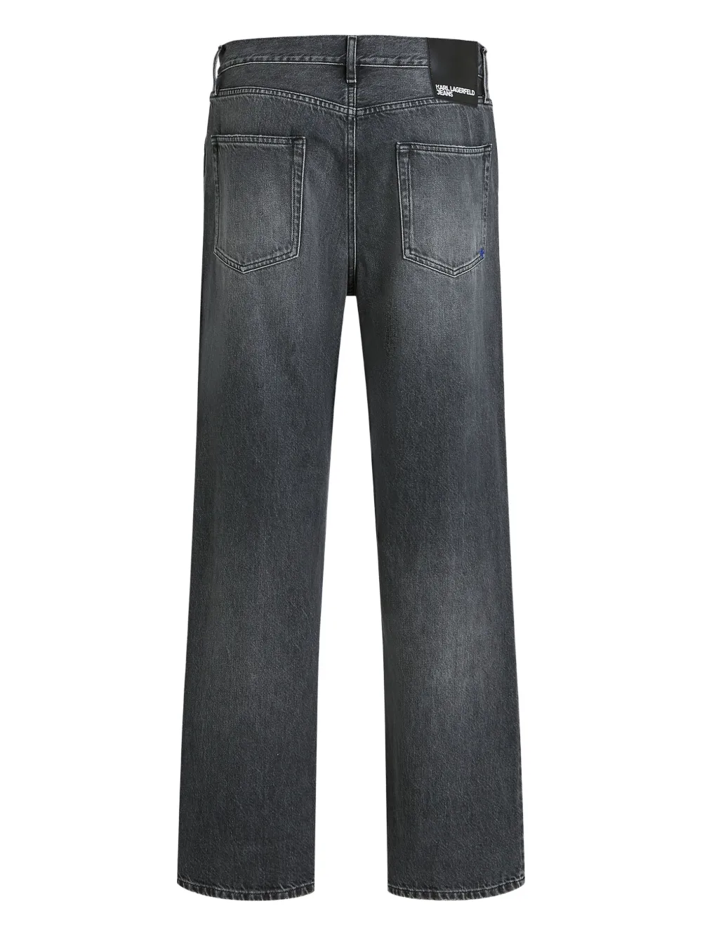 Karl Lagerfeld Jeans met logopatch Grijs