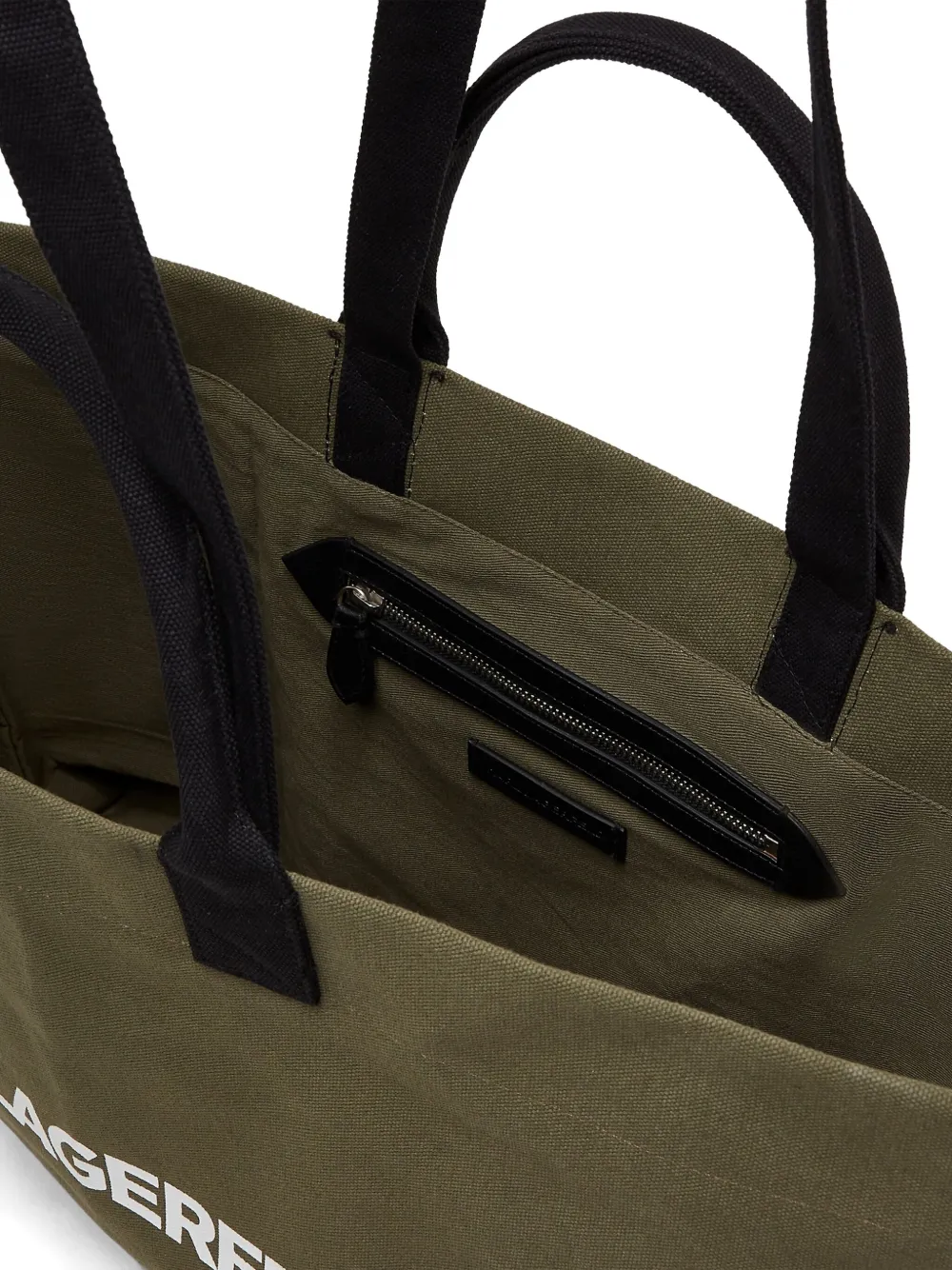 Karl Lagerfeld K/essential Logo Shopper In Green