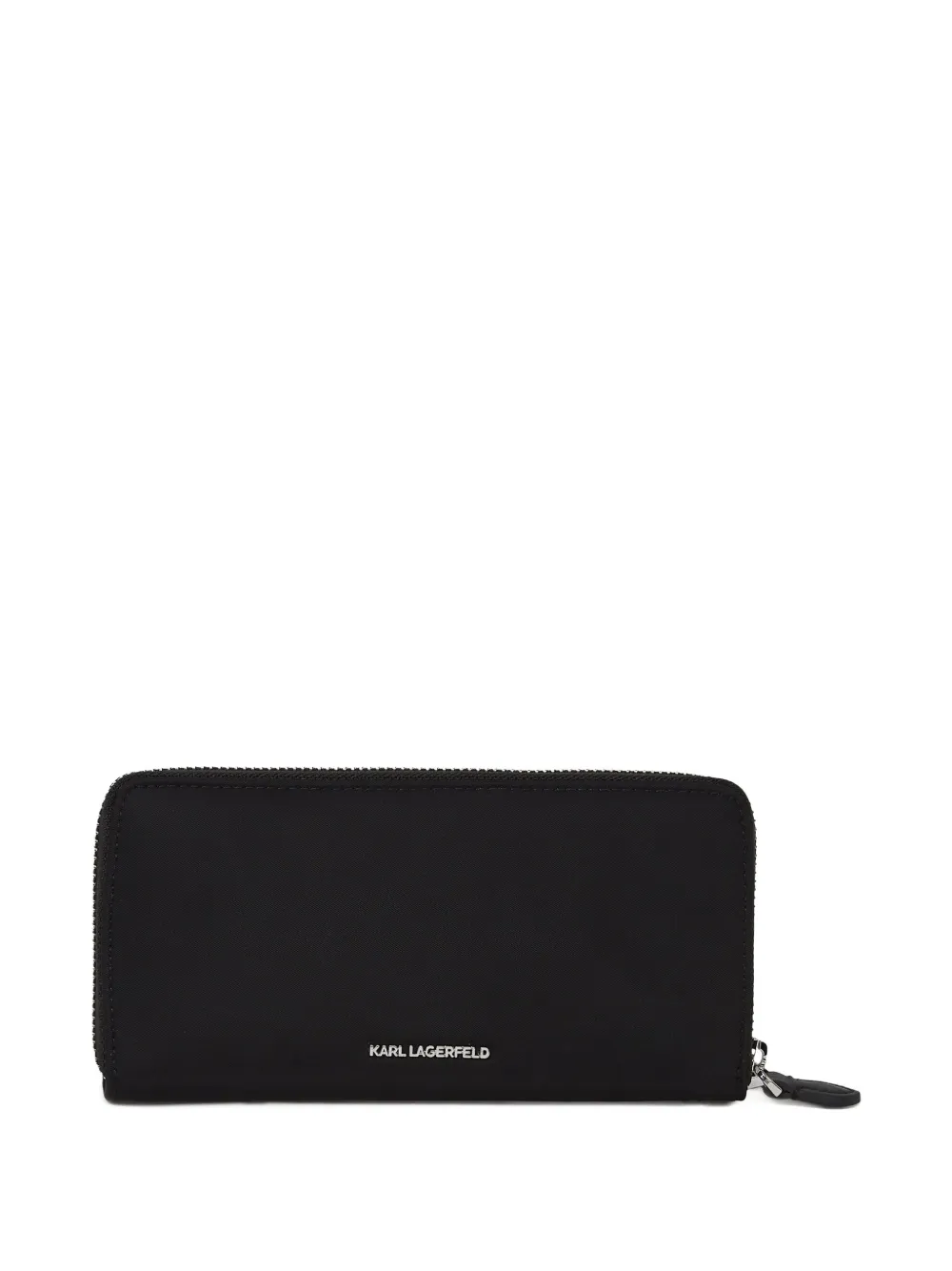 Karl Lagerfeld Ikon portemonnee met rits - Zwart