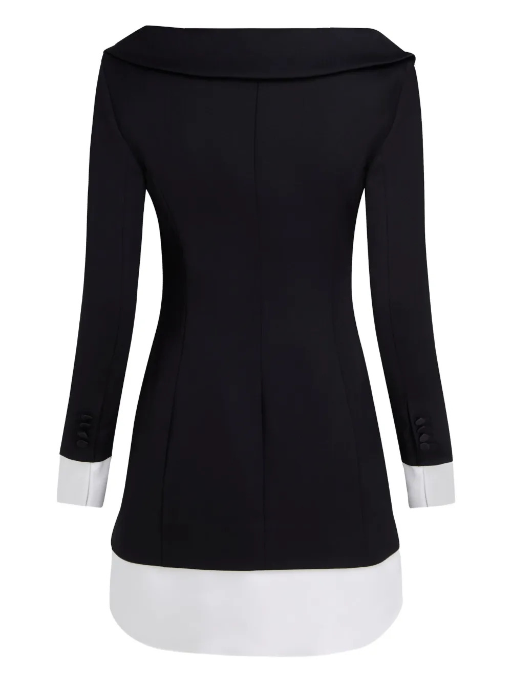 Karl Lagerfeld Karl Studio gelaagde mini-jurk Wit