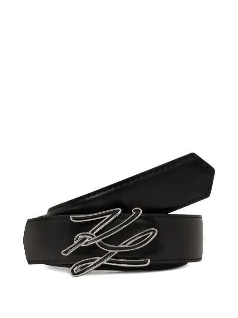 Karl Lagerfeld K/Autograph enamel belt