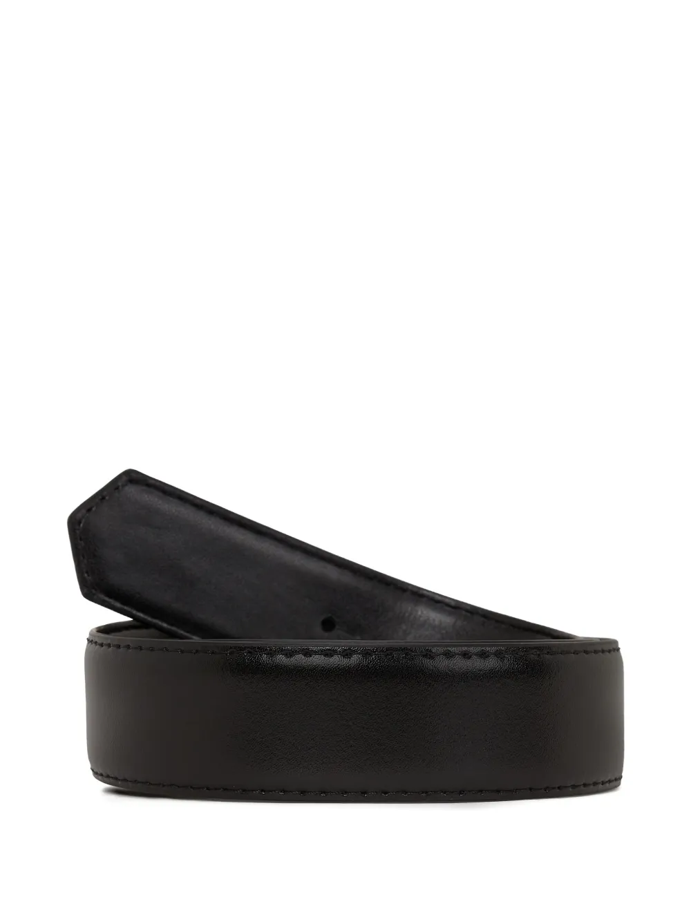Karl Lagerfeld K/autograph Enamel Belt In Black