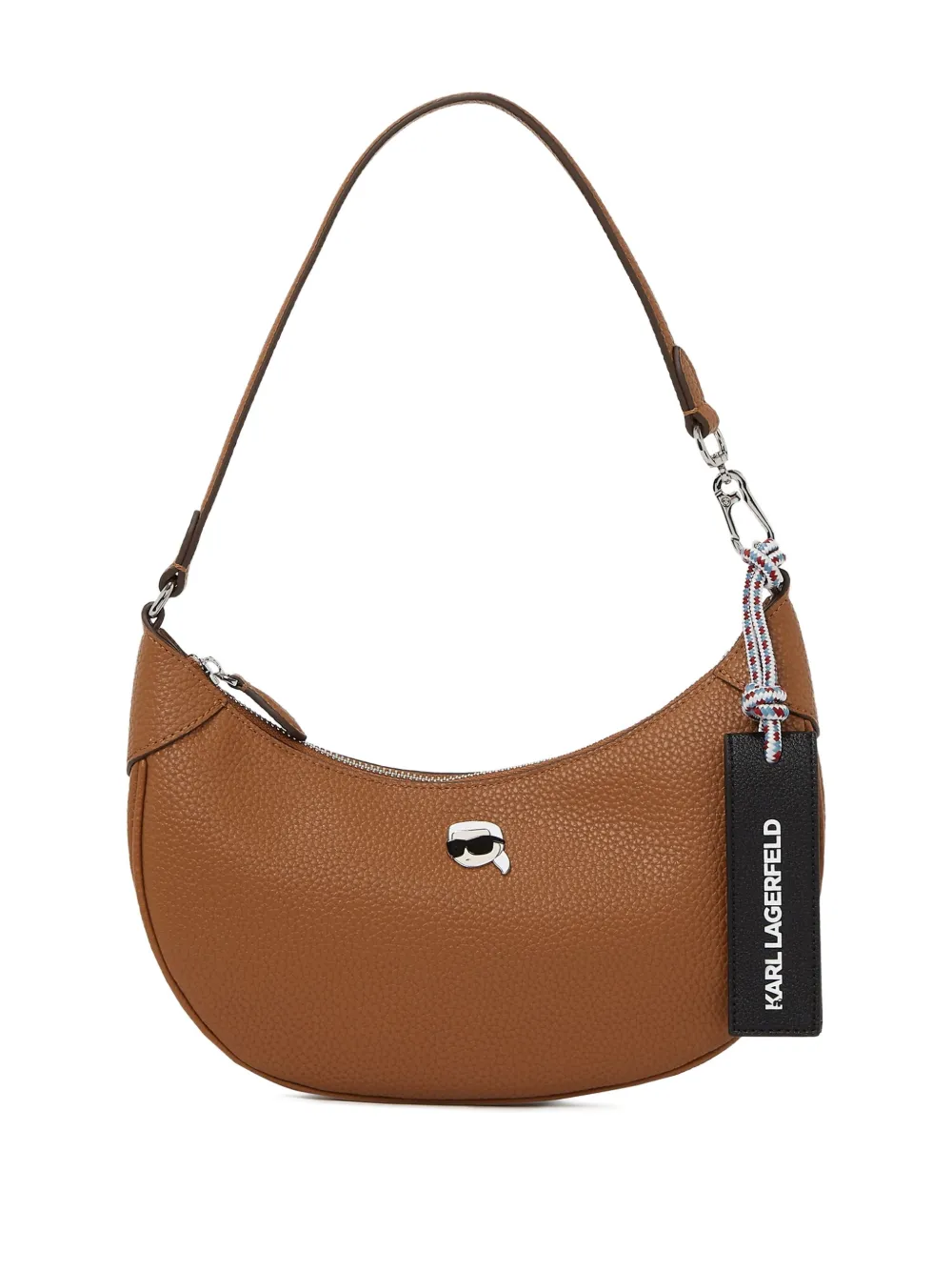 Karl Lagerfeld logo-detail shoulder bag | Brown | Image 1