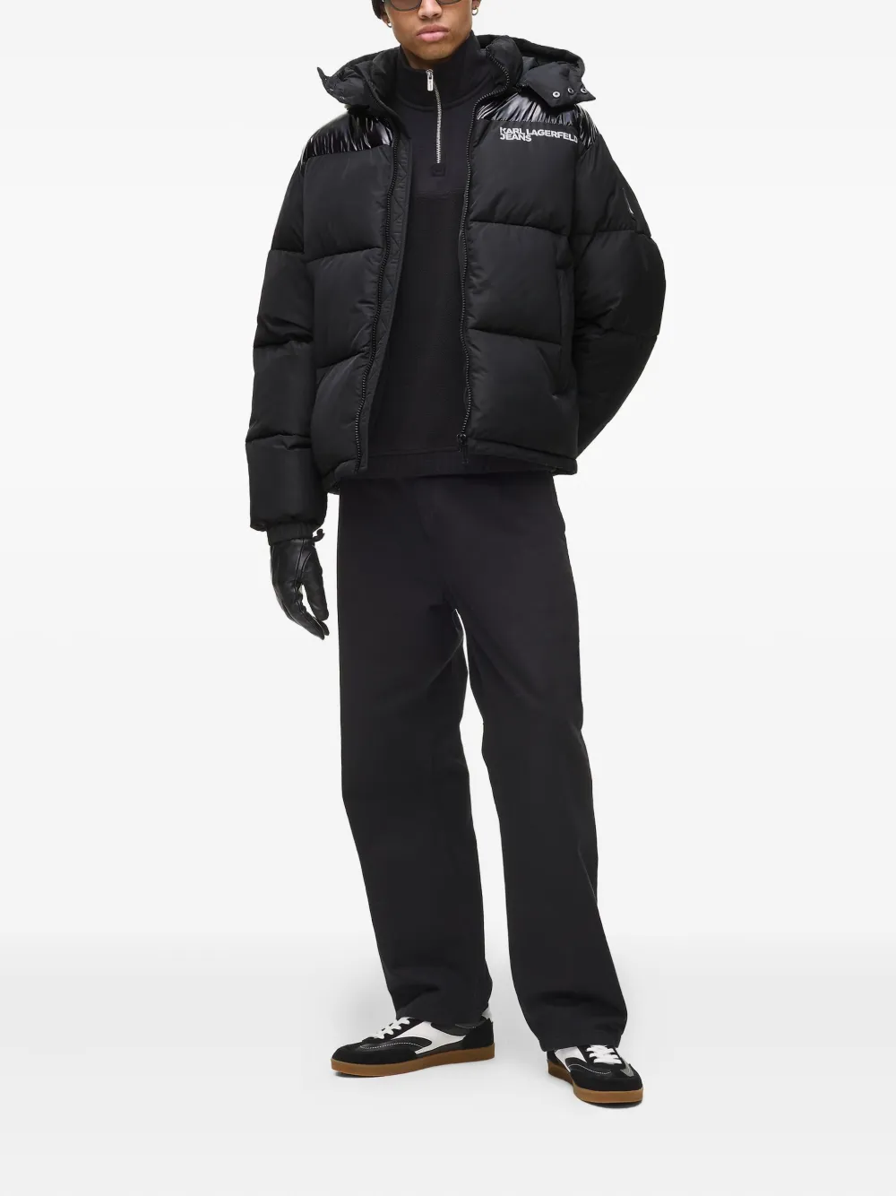 Karl Lagerfeld Jeans logo-print puffer jacket | Padded & Down Jackets | Image 2