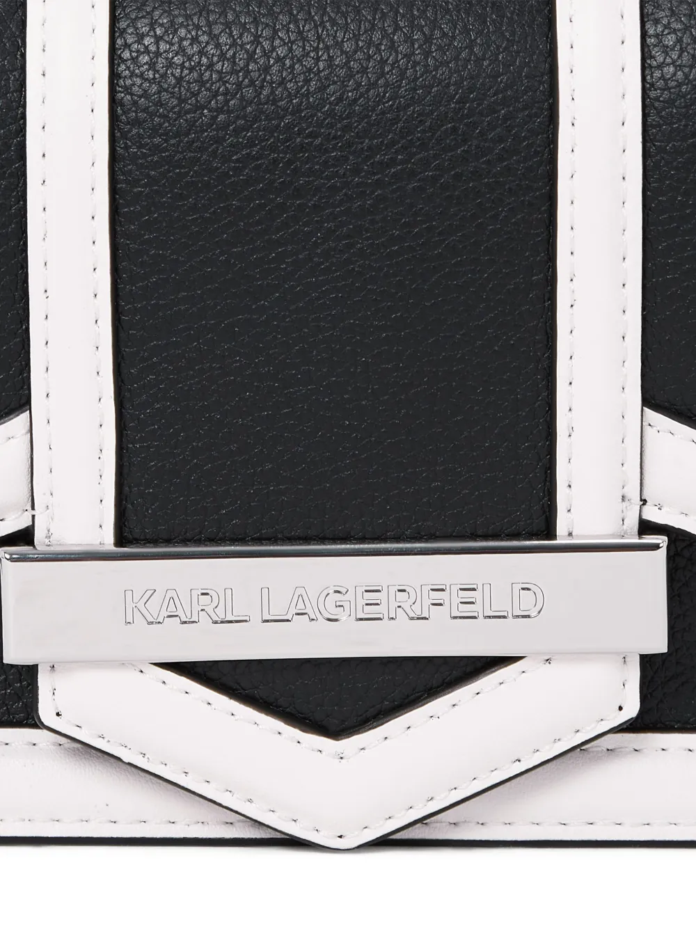 Karl Lagerfeld Small K/nova Crossbody Bag In Black