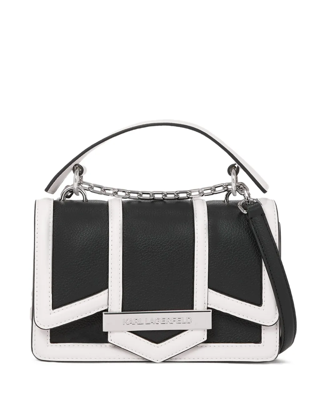 Karl Lagerfeld K/Nova ショルダーバッグ S - ブラック Karl Lagerfeld K/Nova ショルダーバッグ S - ブラック