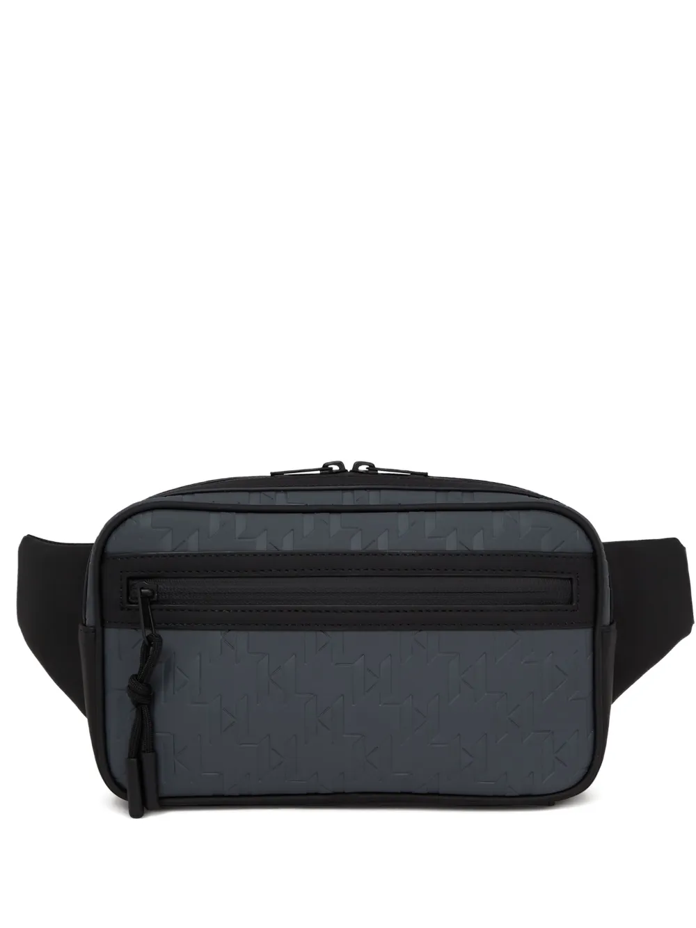 Karl Lagerfeld monogram-pattern belt bag | Grey | Image 1