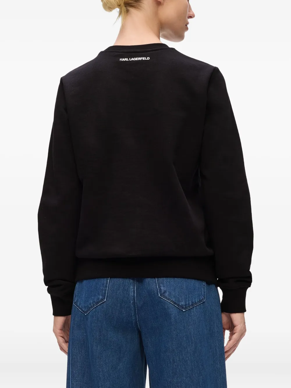 Karl Lagerfeld Rue St-Guillaume sweater Zwart