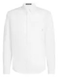Karl Lagerfeld logo-patch shirt - White