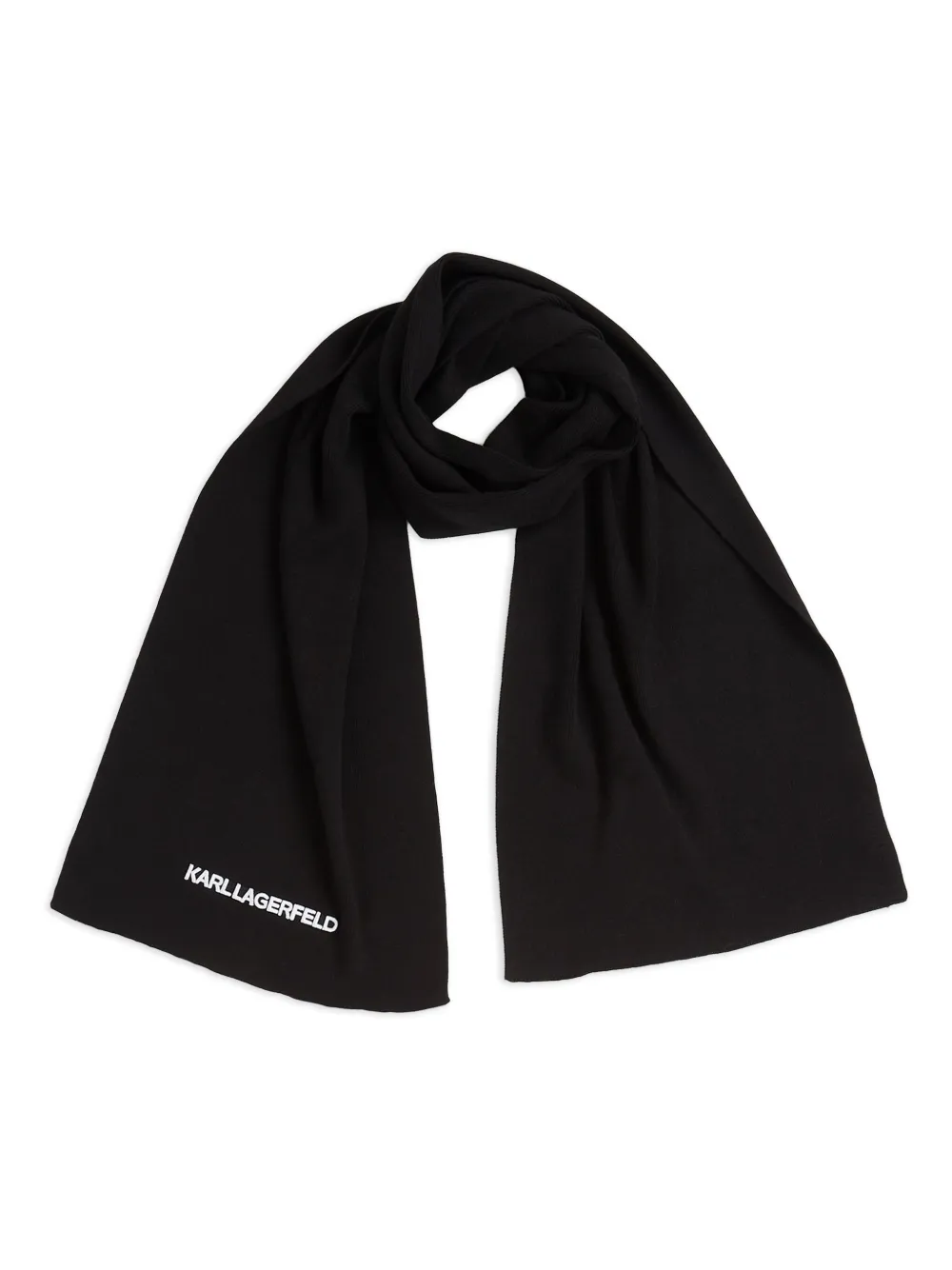 Karl Lagerfeld K/Essential sjaal - Zwart