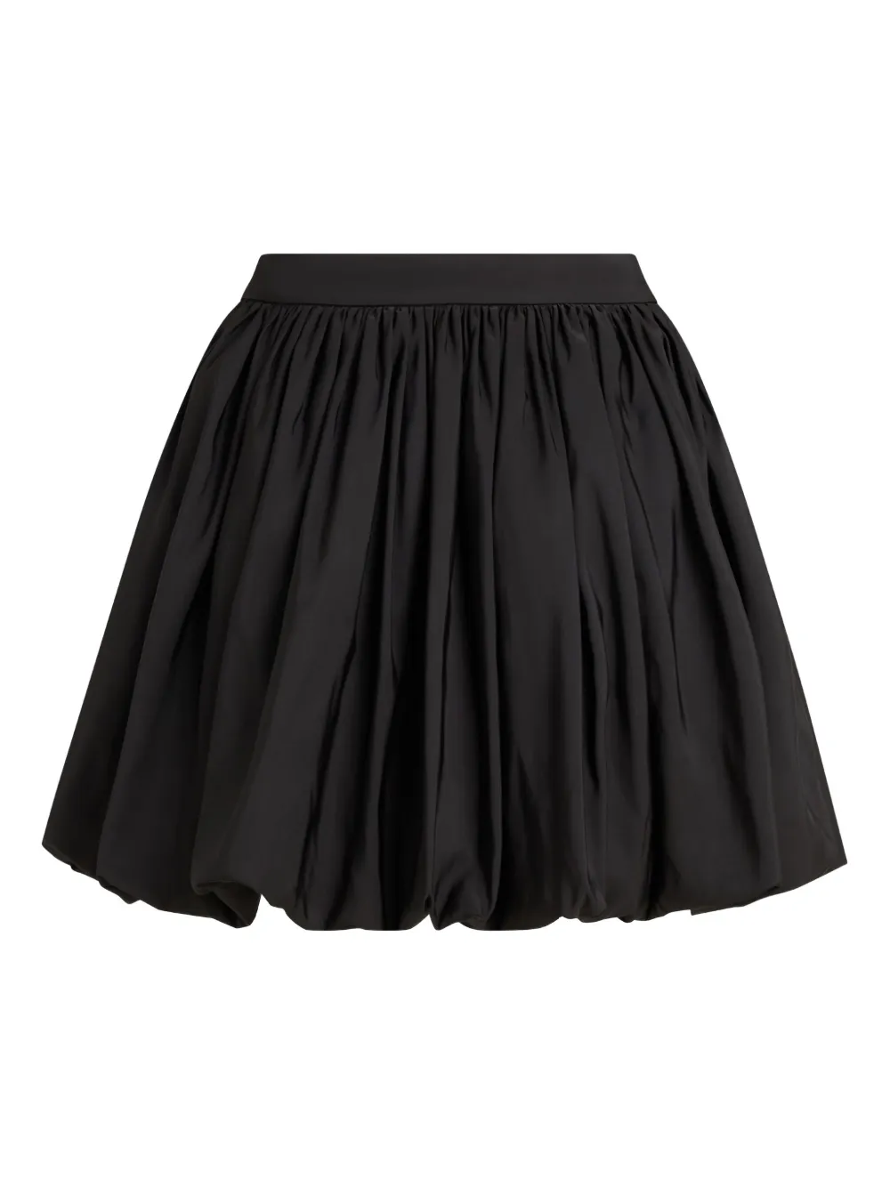 Karl Lagerfeld plated mini skirt | Black | Image 1