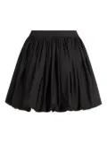 Karl Lagerfeld plated mini skirt - Black