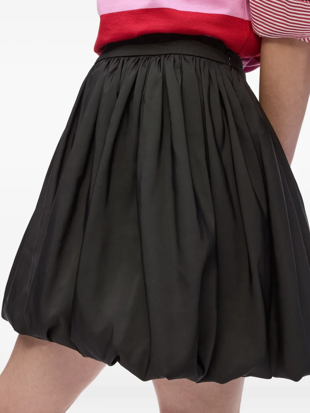 Karl Lagerfeld Mini-plooirok Zwart