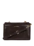 Karl Lagerfeld small K/Autograph naplak crossbody bag - Brown