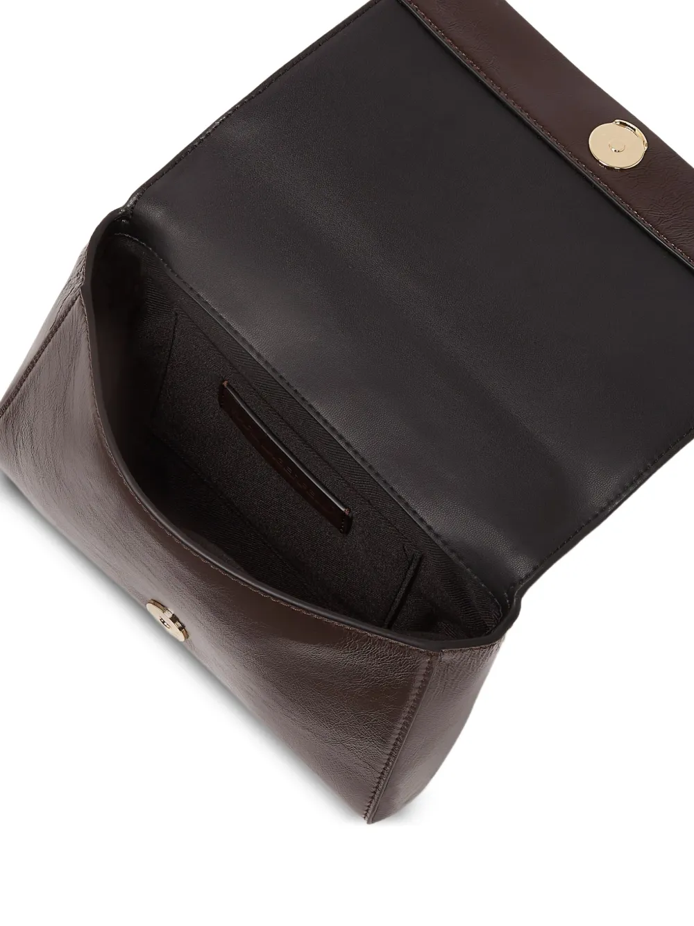 Karl Lagerfeld Kleine K Autograph Aaplak crossbodytas Bruin