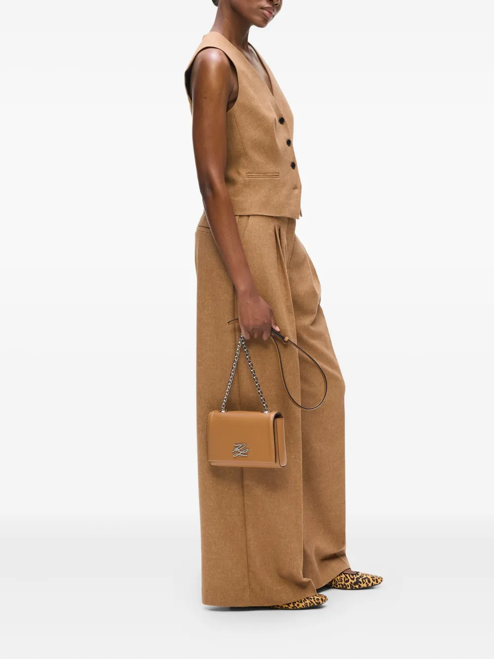 Karl Lagerfeld small K/Autograph crossbody bag | Image 2
