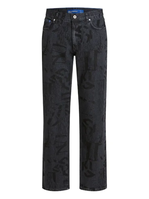 Karl Lagerfeld Jeans jeans con estampado