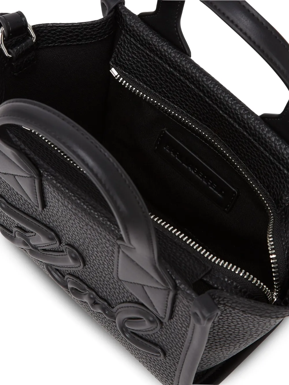 Karl Lagerfeld K Skuare kleine shopper Zwart