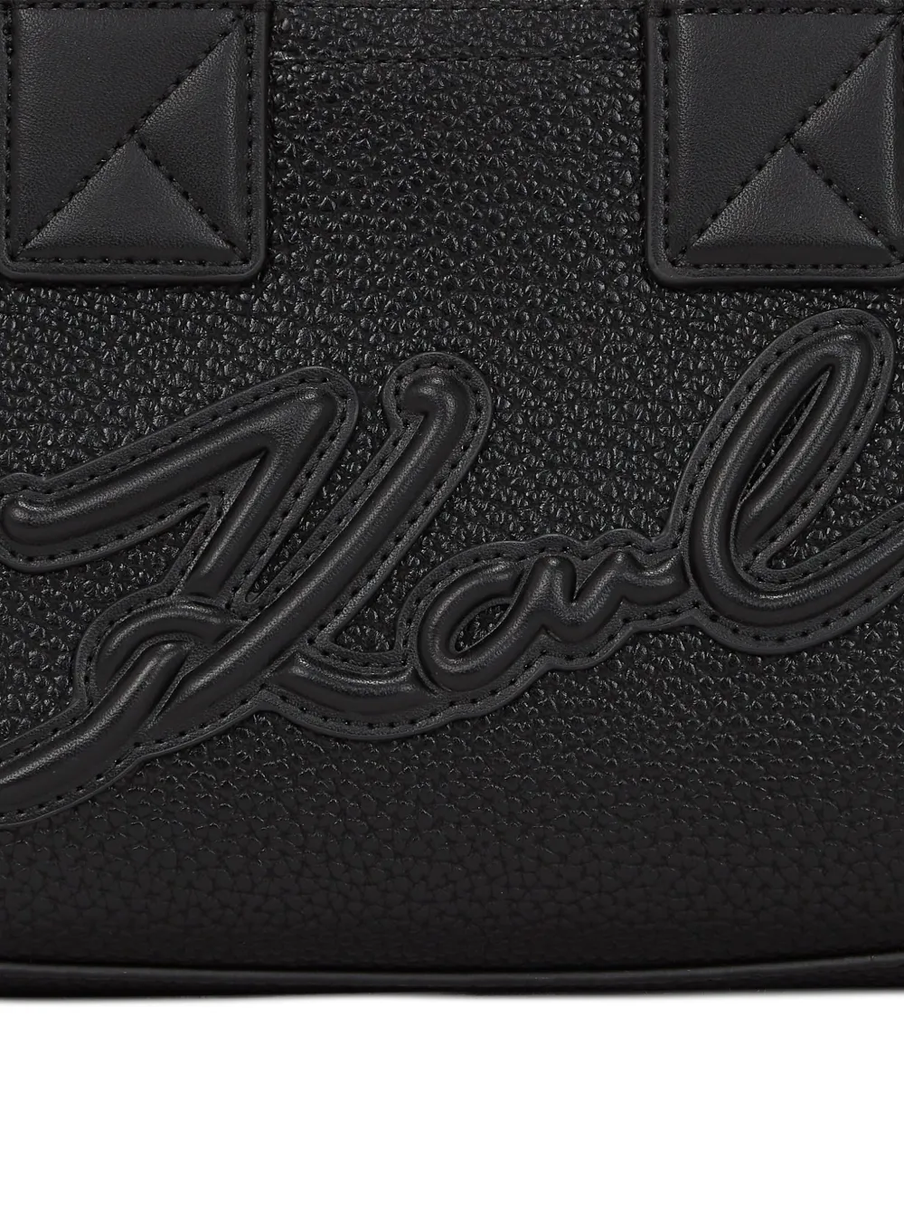 Karl Lagerfeld K Skuare kleine shopper Zwart