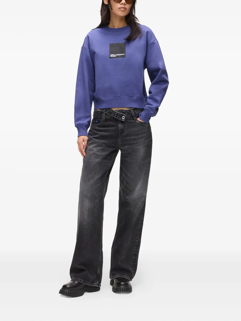 Karl Lagerfeld Jeans box logo sweatshirt | Sweaters | Image 2