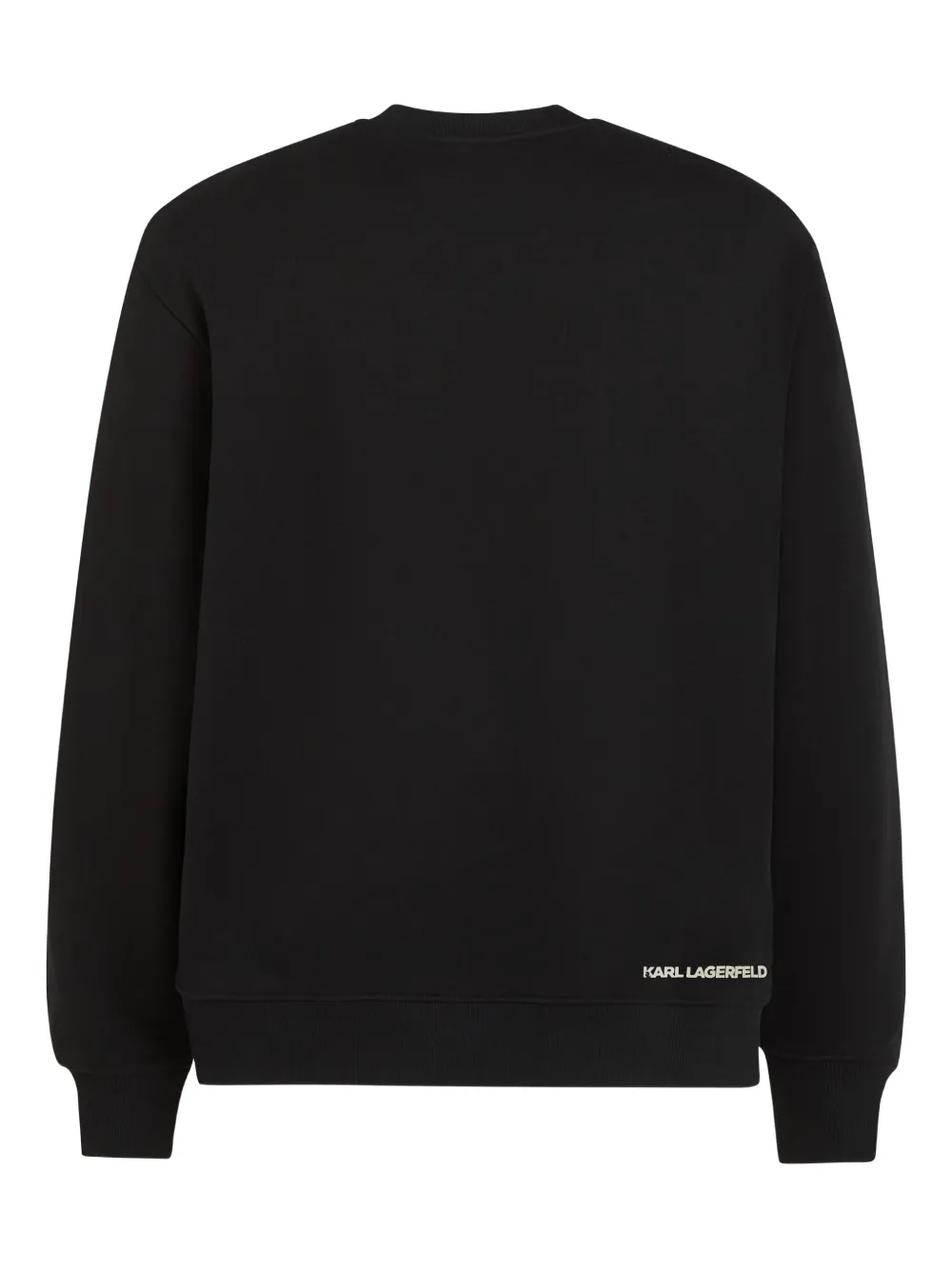 Karl Lagerfeld Sweater met monogram Zwart