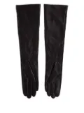 Karl Lagerfeld K/Autograph long evening gloves - Black